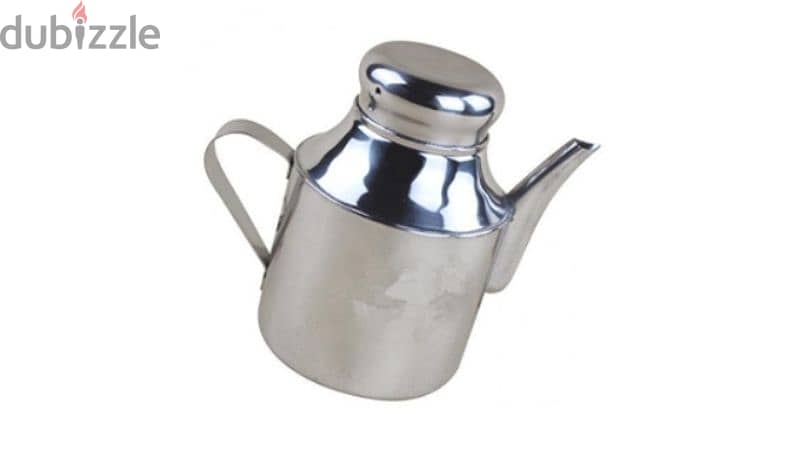 original stainless steel oil or tea pot 0