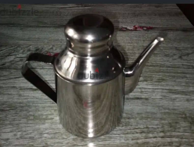 original stainless steel oil or tea pot 6