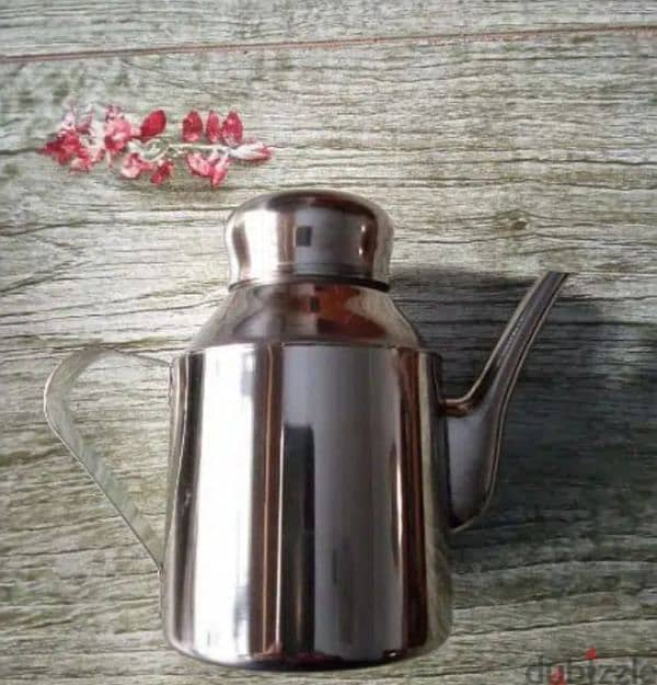 original stainless steel oil or tea pot 8