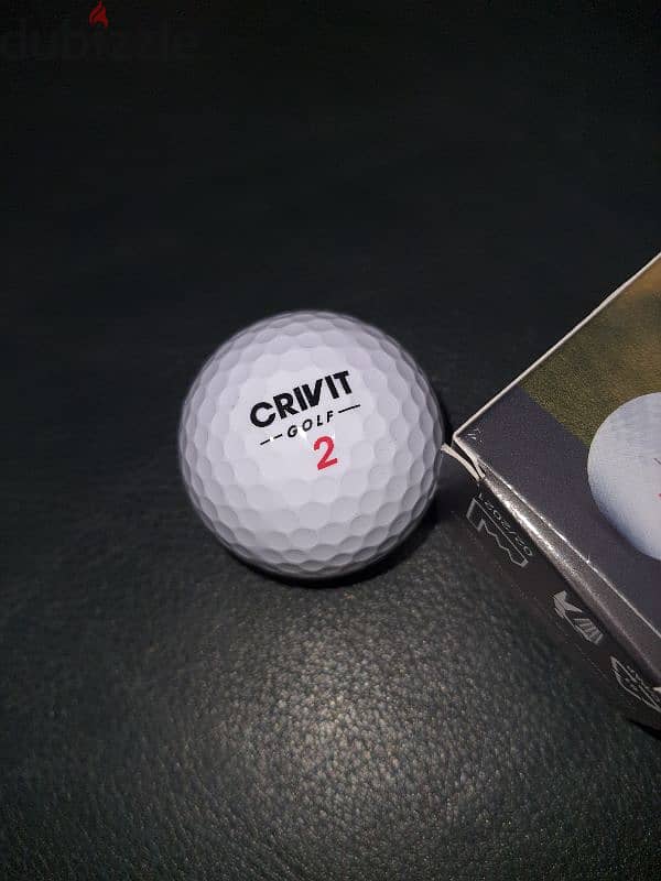 GOLF BALLS  PREMIUM  3 PIECES CRIVIT 0