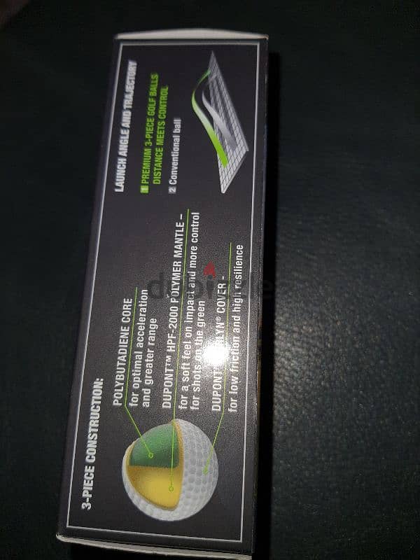 GOLF BALLS  PREMIUM  3 PIECES CRIVIT 1