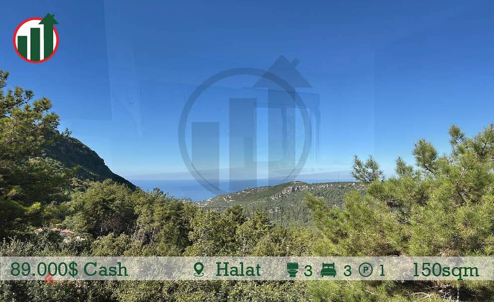 Apartment for Sale in Halat with an Open View !! 0