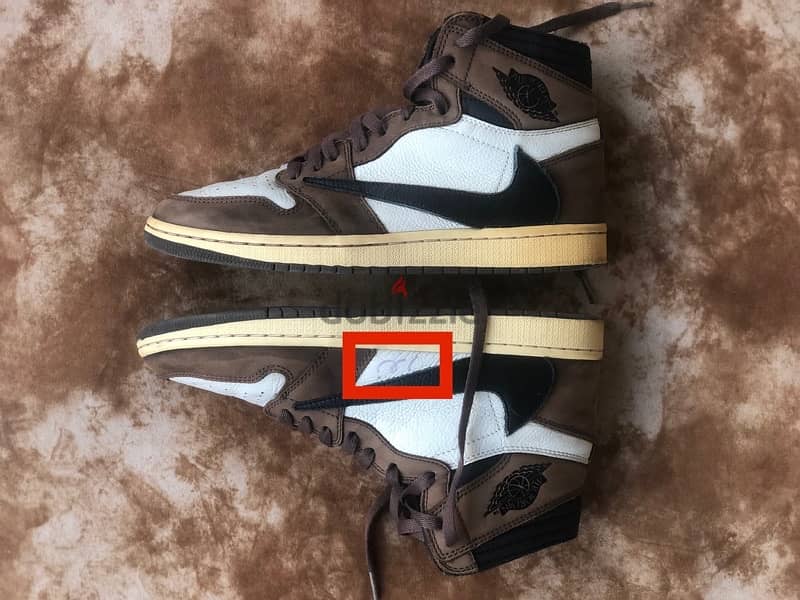 Nike air jordan 1  Travis Scott Size 44 eu 1