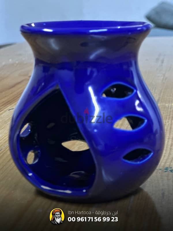 Oil and wax incense burner 3