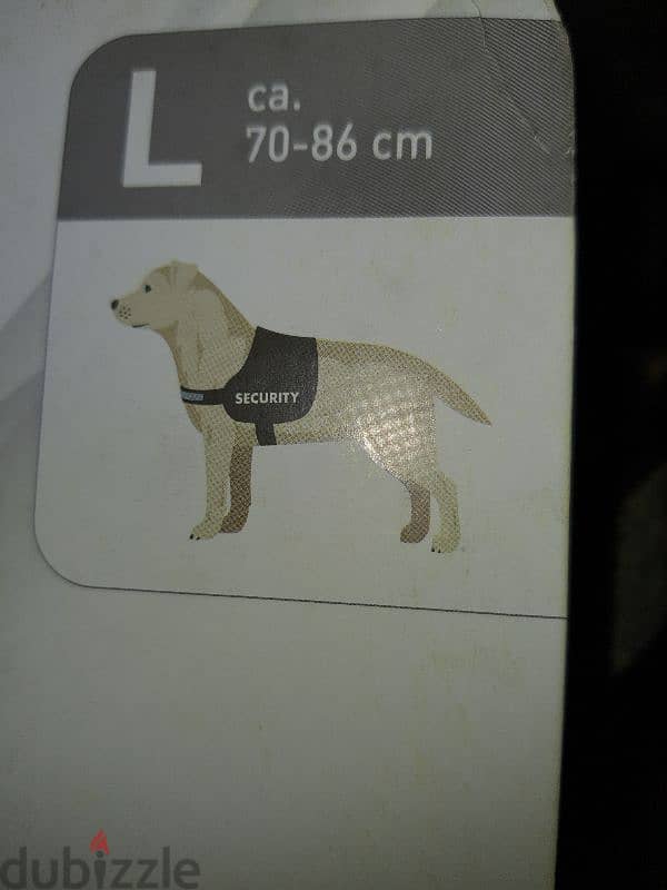 DOG HARNESS Size L 70 _ 86 cm 1