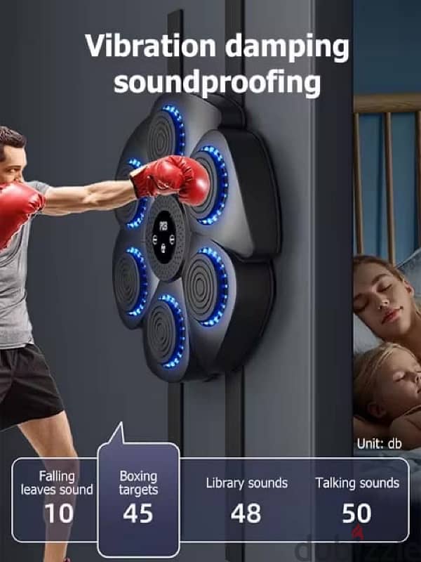 Smart Music Boxing Machine Interactive Fitness Revolution 2