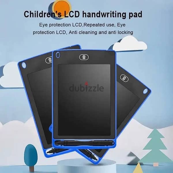 8.5-Inch LCD Writing Tablet with Lock - Erasable Board for All Ages 4