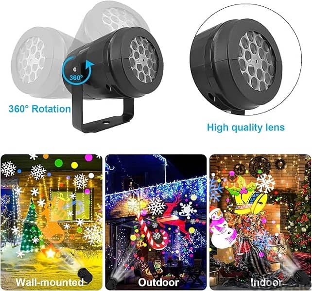 The Ultimate LED Christmas Projector Light for Stunning Visuals 1