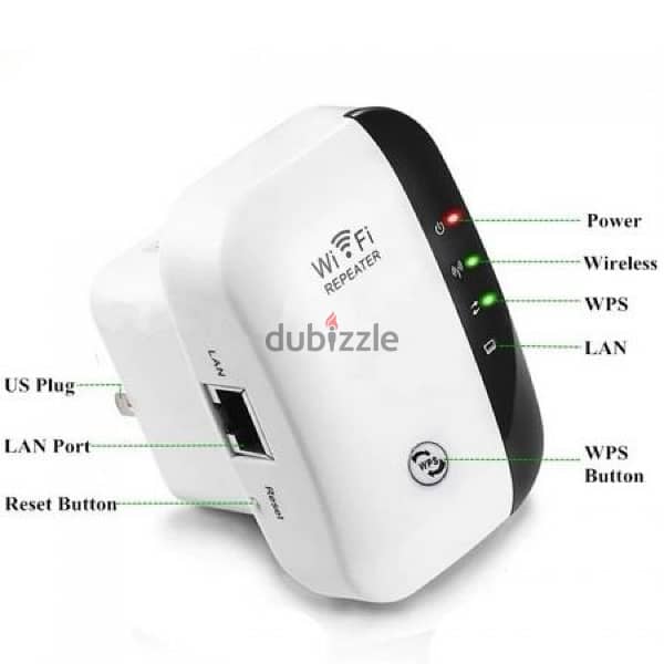 WiFi Range Extender - Internet Booster & Wireless Signal Repeater 1