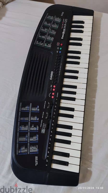 Casio keyboard MA-120 used in great condition 0