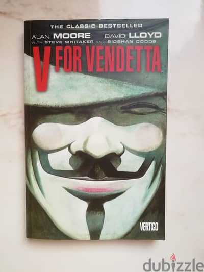 V for Vendetta Vertigo DC Comics Graphic Novel . Alan Moore David Llo