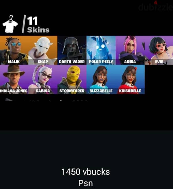 psn 1450vbucks 0