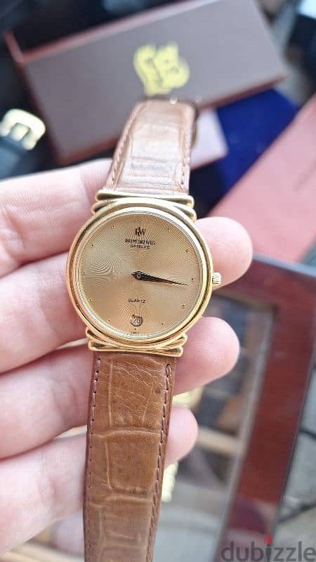 Raymond weil 18k gold plated 0