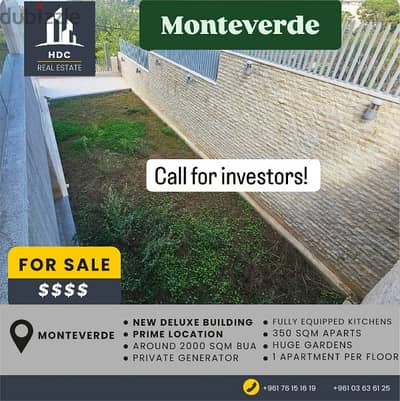 Monteverde Luxurious New building for sale / Prime location