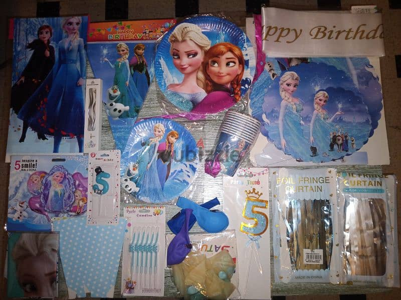 Frozen birthday decoration 1