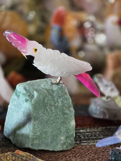 special birds from semi pricious stones for sale