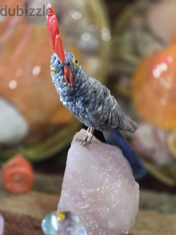 special birds from semi pricious stones for sale 4