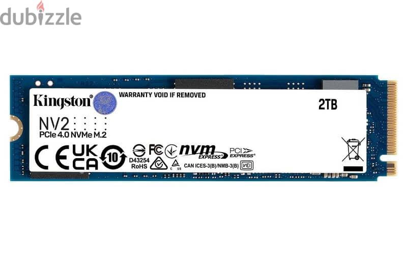 M. 2 nvme SSD 4.0×4 NV2 Kingiston 2tb 0