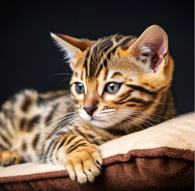 Rare Bengal kitten AVAILABLE IN STORE pure breed Cat Delivery قطط