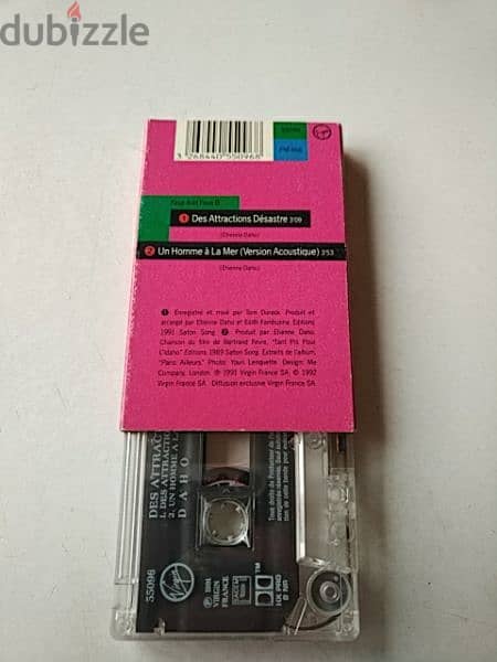 Vintage tape Etienne Daho single - Not Negotiable 1