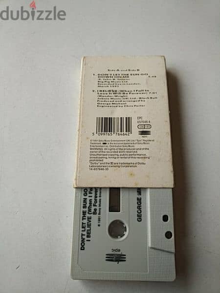 Vintage tape George Michael - Not Negotiable 1