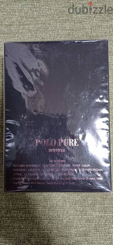 POLO PURE INTENSE Eau de Parfum 100ML(Free Delivery in beirut) 1