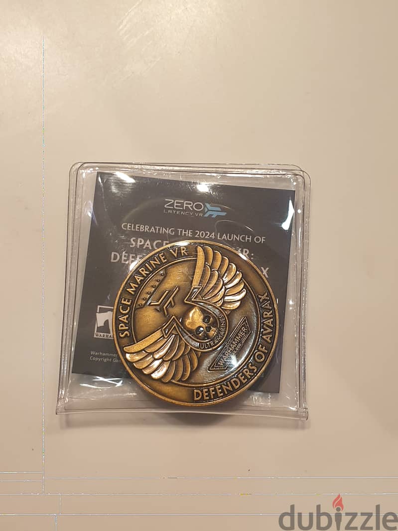 Space marine Limited edition vr coin 0