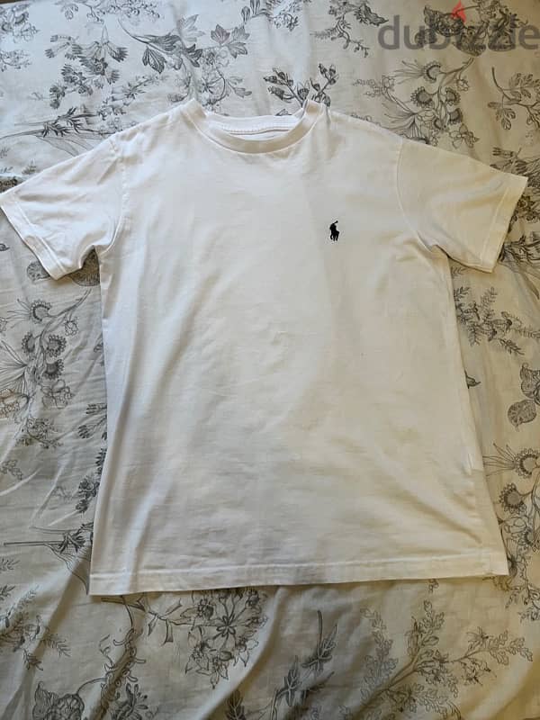 ralph lauren white t shirt original 0