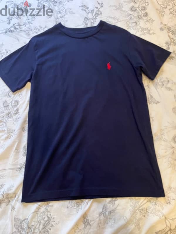 ralph lauren navy t shirt original 0