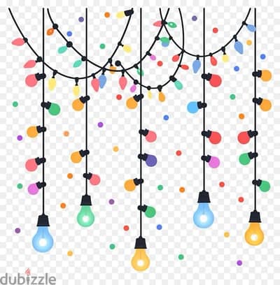 Colorful Lights Rope