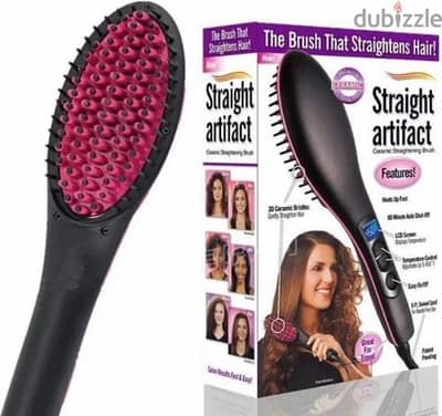 Hair Straightener Brush, 180 C