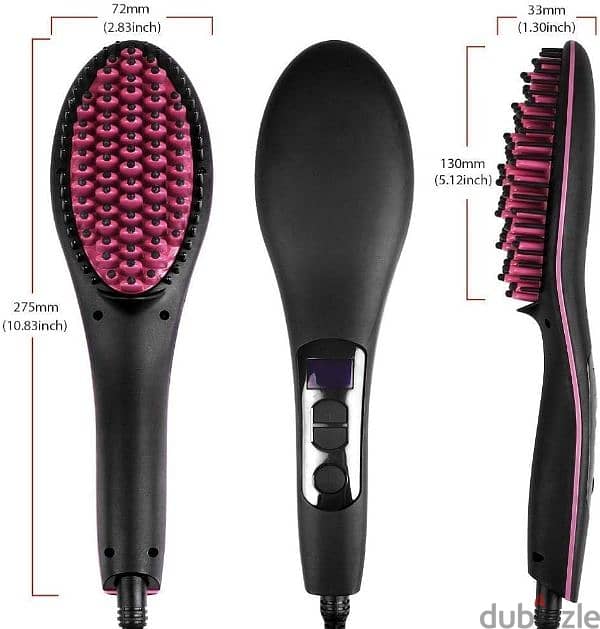 Hair Straightener Brush 3