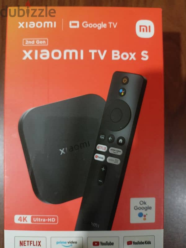 Xiaomi Google TV Box 2nd Generation S ! 4K ULTRA - HD ! 0