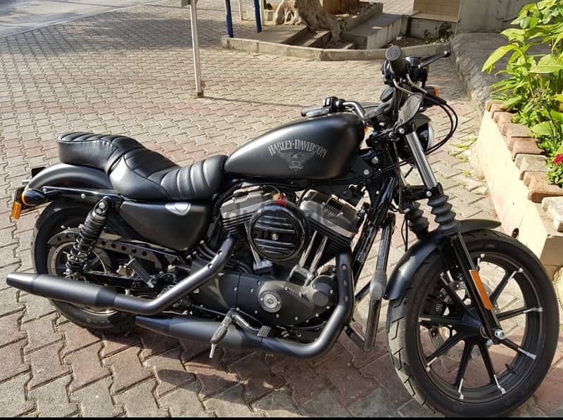 Blackout Harley Davidson iron883XL -2017- like new 2500km only 0