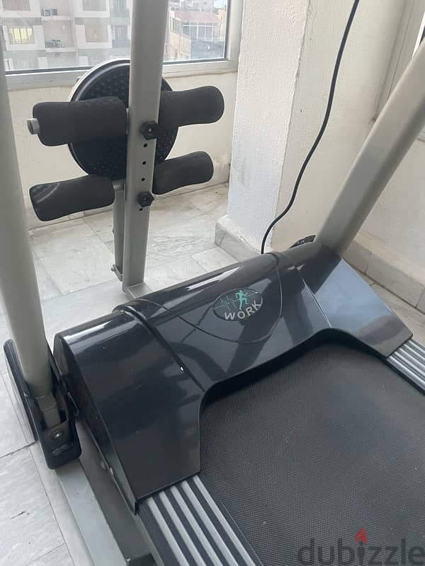 treadmill multifunctional with waist plate 5