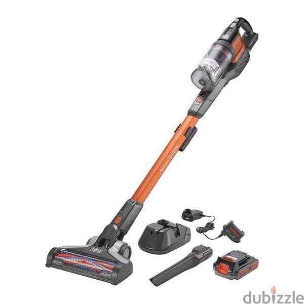 BLACK + DECKER CORDLESS Extreme 18V مكنسة بطارية 0