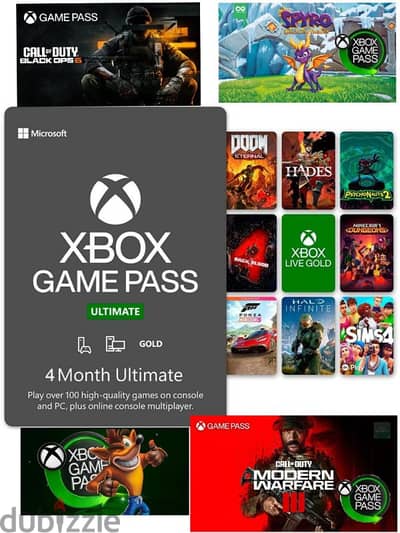 Xbox game pass 4 ultimate