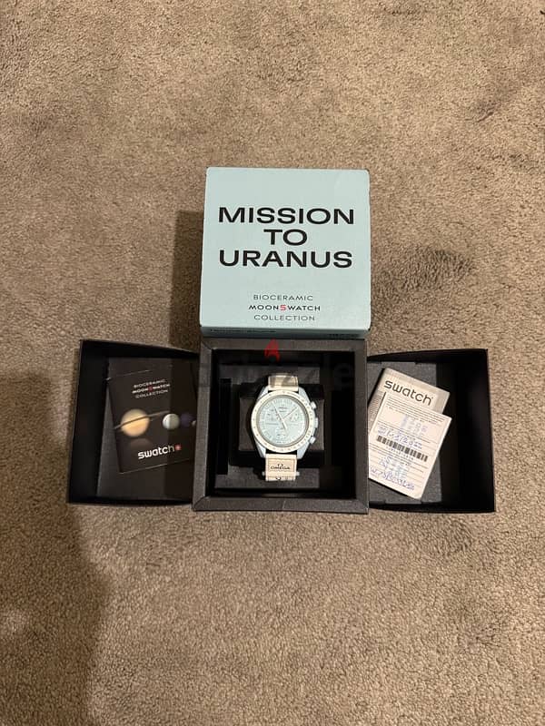 Omega x swatch mission to uranus 0