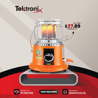 Portable Propane Heater 2 in 1 Gas Heater and Cooker