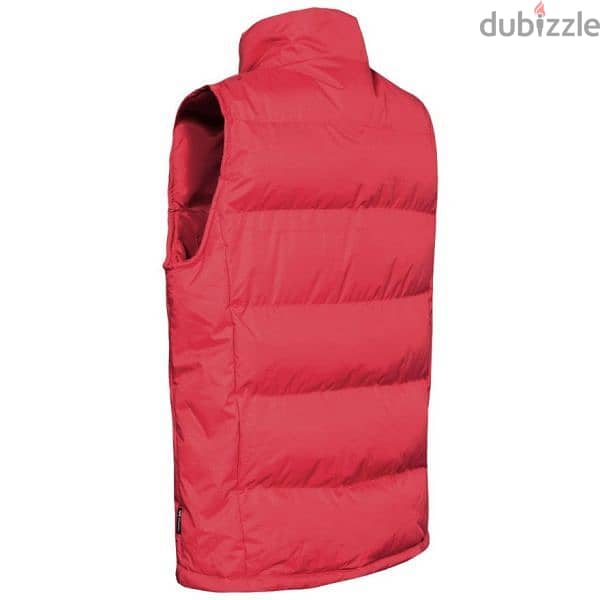 Trespass Padded Waterproof Clasp Gilet Vest Red 3