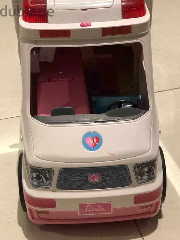 Barbie Care Clinic Vehicle Playset 1