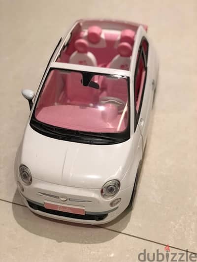 Barbie doll set car