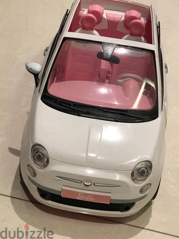 Barbie doll set car 1