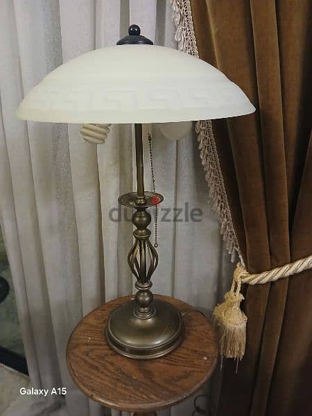 art nouveau lampadaire honsel,made in Germany,metal copper,excellent 1