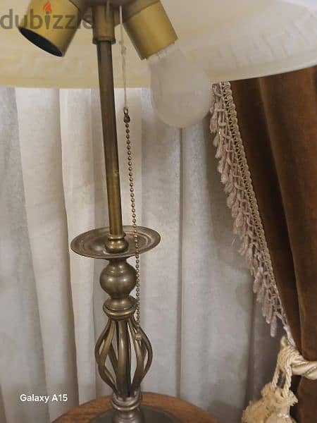 art nouveau lampadaire honsel,made in Germany,metal copper,excellent 3