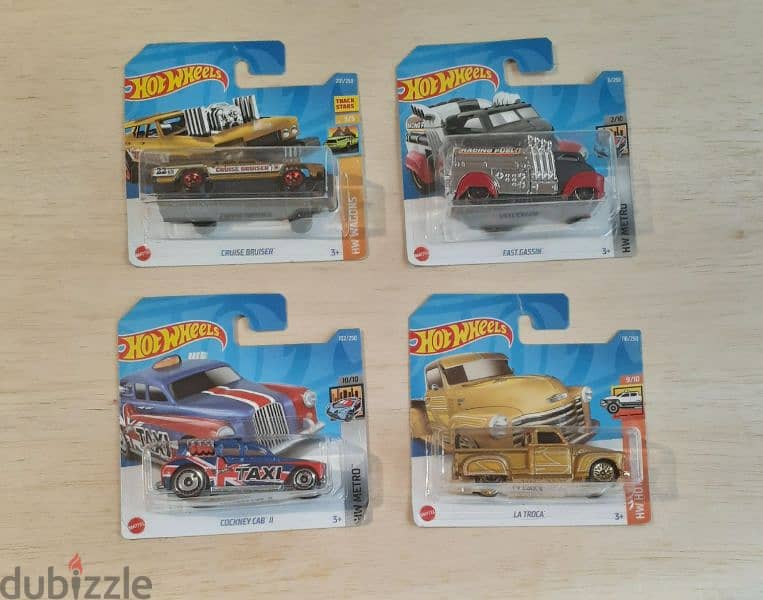 Hot Wheels 1;64 diecast car models. 1