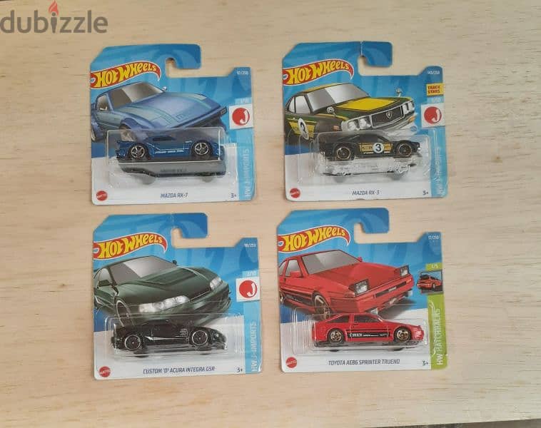 Hot Wheels 1;64 diecast car models. 5