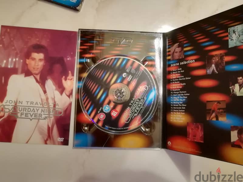 John Travolta s Saturday night fever  DVD movie 1