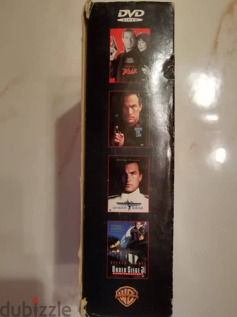 Steven Segal 4 DVD movies box set 1