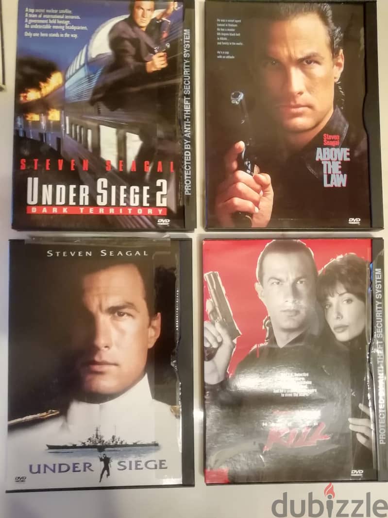 Steven Segal 4 DVD movies box set 2